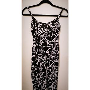 Love Inspired Black & White Dress